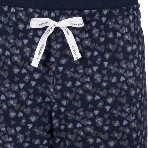 NWT Calvin Klein Womens 2 Piece Sleep Set Loungewear Pajamas S/XL $60 4HL355 - Picture 2 of 4